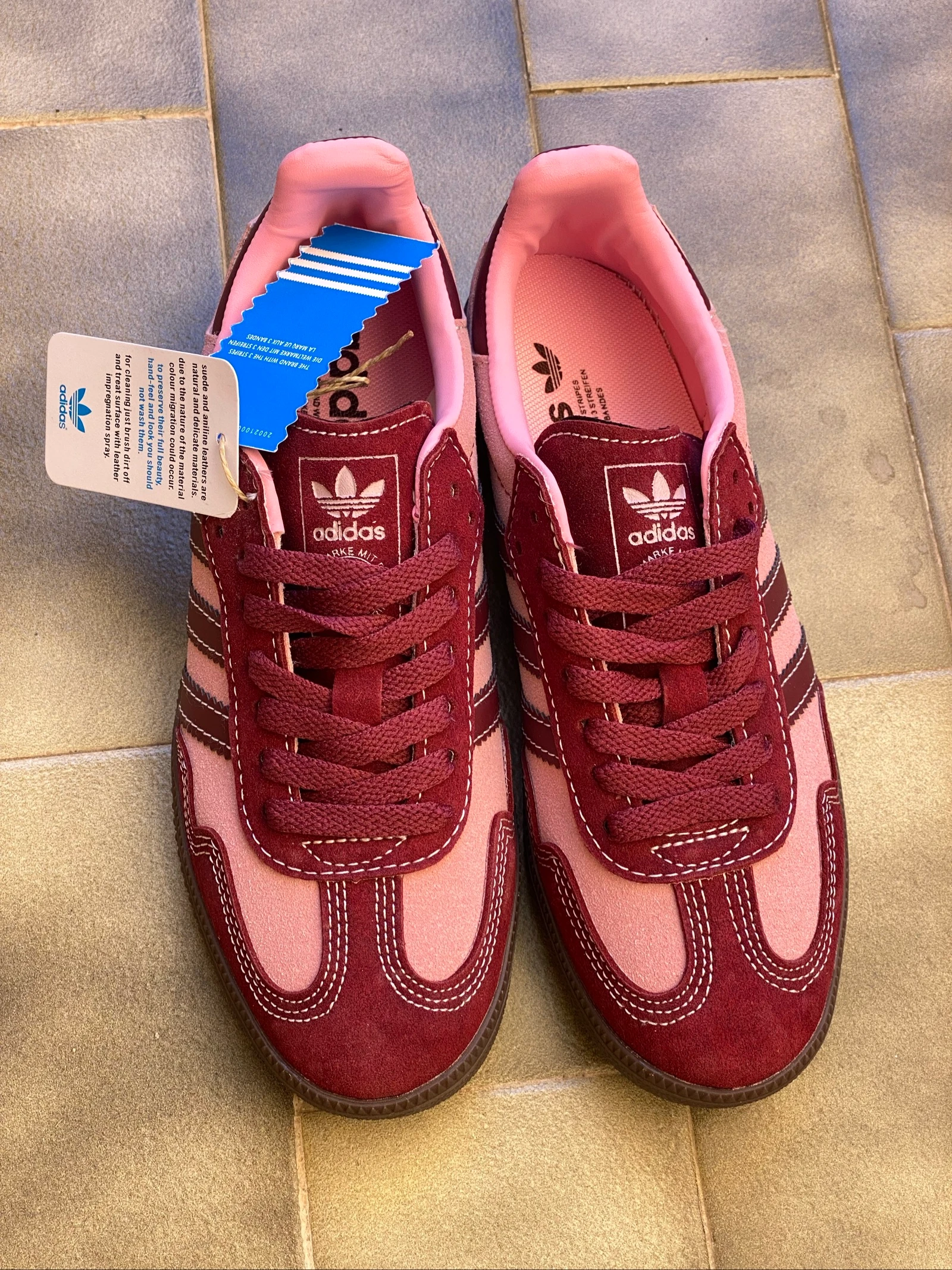 Adidas Samba pink spark shadow red gum – photo 2